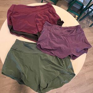 Outdoor Voices Hudson Shorts - Set of 3 - Large